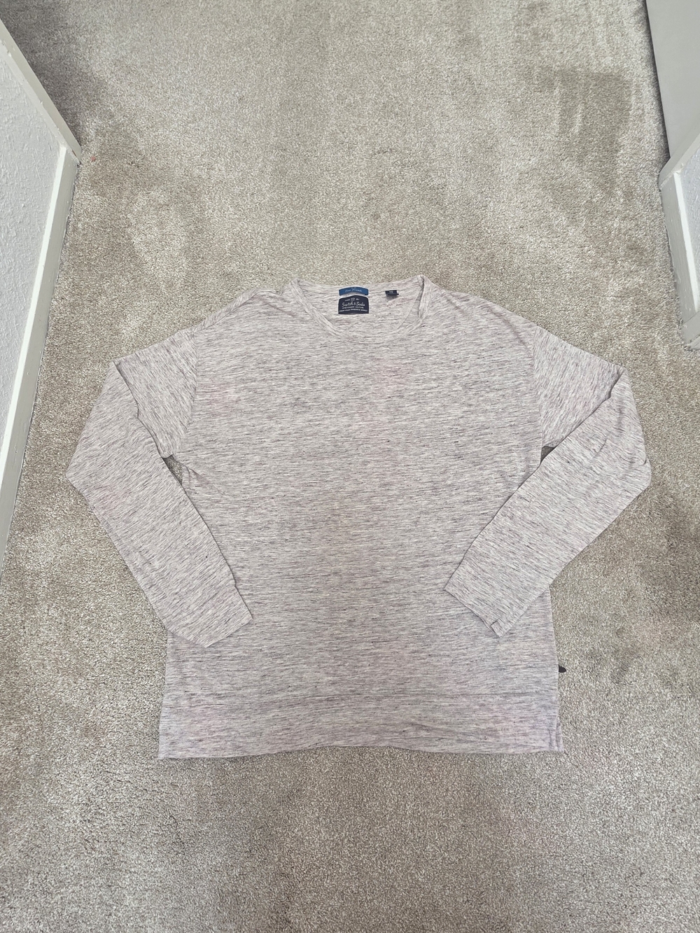 Scotch & Soda Sweatshirt L Oversized Quiet Luxury Casual Streetwear Grandpa